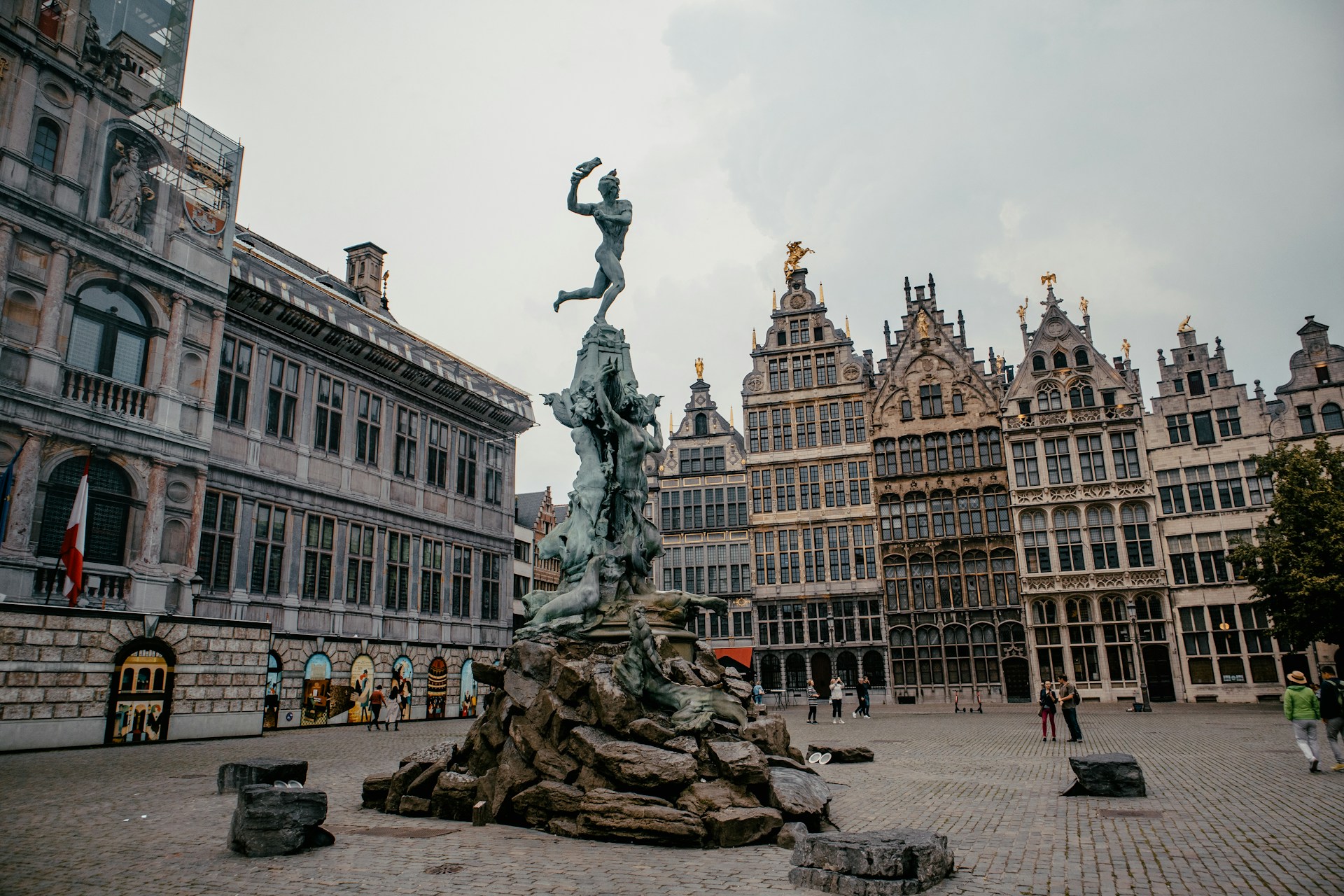 Antwerp's central square